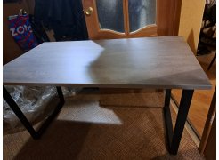 Стол Лота Лофт 140 25 мм юта / белый матовый фото покупателя 780