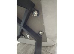 Стул на металлокаркасе Чилли синяя ткань / белый фото покупателя 24