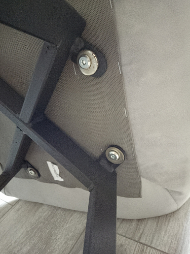 Стул на металлокаркасе Чилли зеленый / белый каркас фото покупателя 24