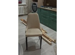 Стул на металлокаркасе Kora gray / black фото покупателя 139