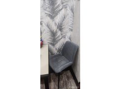 Стул на металлокаркасе Вейв темно-серый / черный фото покупателя 90