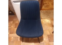 Стул на металлокаркасе Вейв светло-серый (hl 63) / 10К черный каркас фото покупателя 6