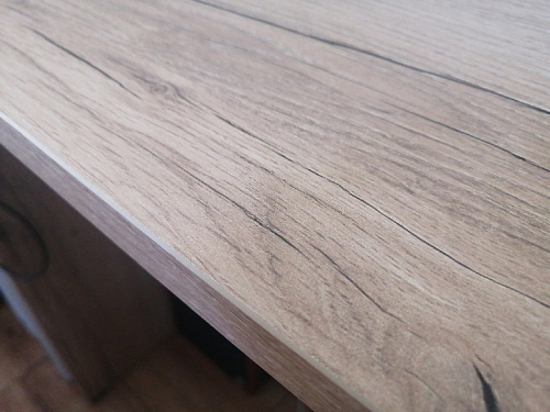 Письменный стол Челси Лофт дуб делано светлый / белый матовый фото покупателя 51