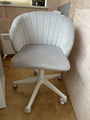 Компьютерное кресло Пард confetti silver серый / черный фото покупателя 257