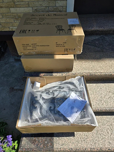 Стул Mozart/Моцарт черный фото покупателя 19