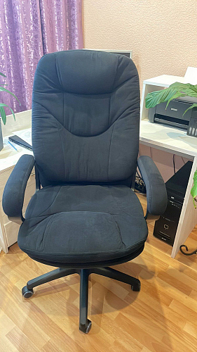 Компьютерное кресло Comfort Lux/Комфорт Люкс серый фото покупателя 58