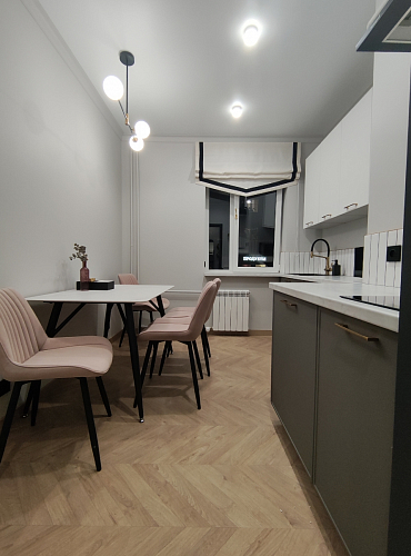 Стул на металлокаркасе Седа К латте / черный фото покупателя 195