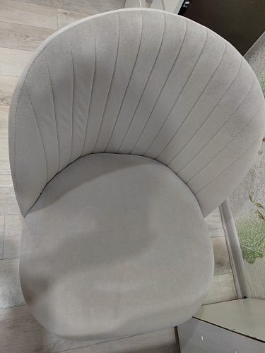 Стул на металлокаркасе Gabi gray / black фото покупателя 74