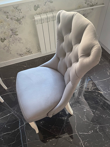 Деревянный стул Милано 1 бежевый / белый фото покупателя 58