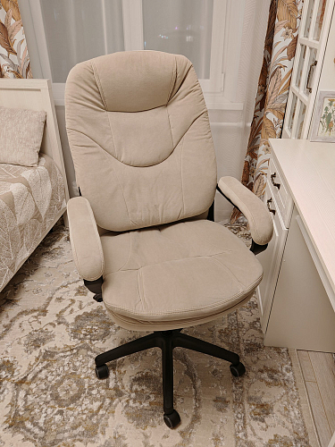 Компьютерное кресло Comfort Lux/Комфорт Люкс черный фото покупателя 70