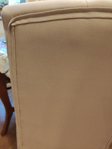 Стул Menson dark walnut / fabric cream фото покупателя 6