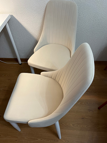 Стул на металлокаркасе Kora green / black фото покупателя 369