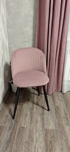 Стул на металлокаркасе Gabi gray / black фото покупателя 320