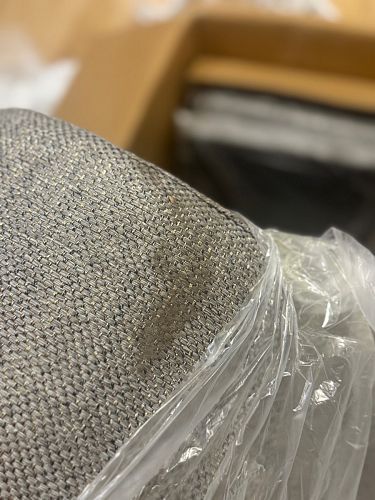 Стул на металлокаркасе Twin gray / black фото покупателя 30