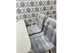 Стул на металлокаркасе Чилли горчичный / белый фото покупателя 629