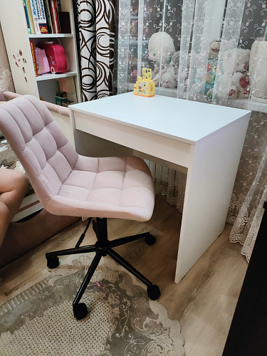 Компьютерное кресло Честер синий (velutto 46 ) / белый фото покупателя 51