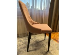 Стул на металлокаркасе Kora beige / black фото покупателя 123