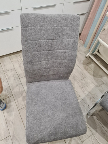 Стул Basit light grey fabric фото покупателя 43