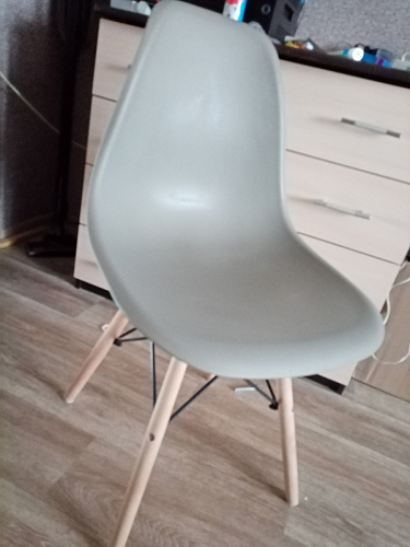 Пластиковый стул Eames PC-015 желтый фото покупателя 216