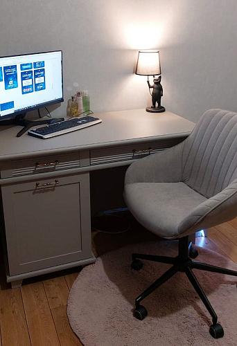 Компьютерное кресло Dublin горчичный фото покупателя 25