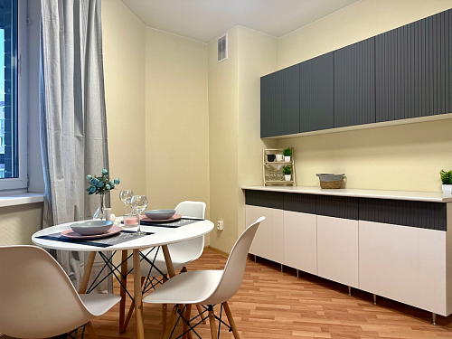 Стол Table 90 white / wood фото покупателя 3