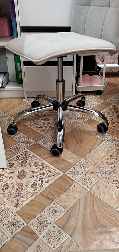 Компьютерное кресло One флок серый 29 фото покупателя 18