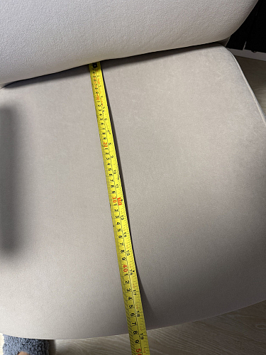 Компьютерное кресло Benefit флок серый 29 фото покупателя 1