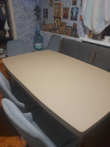 Стул на металлокаркасе Kora black / gray фото покупателя 451