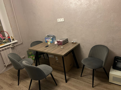 Стул на металлокаркасе Gabi gray / black фото покупателя 590