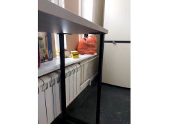 Барная стойка Дилан Лофт 120х40х90 бетон светлый фото покупателя 58