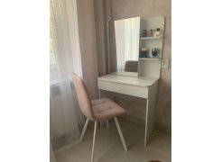 Стул на металлокаркасе Чилли розовый / черный каркас фото покупателя 596