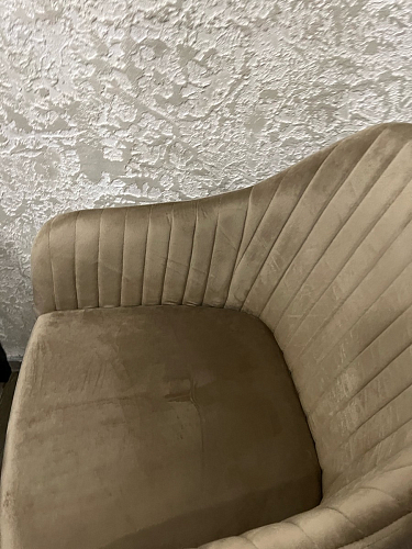 Стул на металлокаркасе Slam dark beige фото покупателя 37