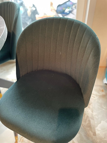 Стул на металлокаркасе Gabi latte / gold / black фото покупателя 978