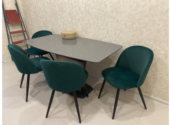 Стул на металлокаркасе Gabi gray / black фото покупателя 893