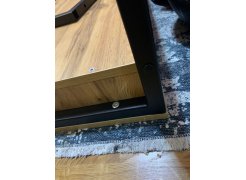 Письменный стол Леон Лофт дуб делано темный / черный матовый фото покупателя 37