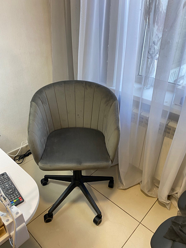 Компьютерное кресло Тибо confetti chocolate / белый фото покупателя 112