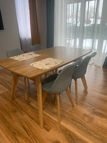 Стул Bonuss blue / wooden legs фото покупателя 20