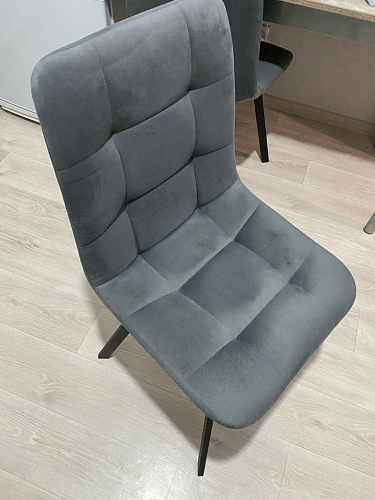 Стул на металлокаркасе Чилли синий / белый фото покупателя 953