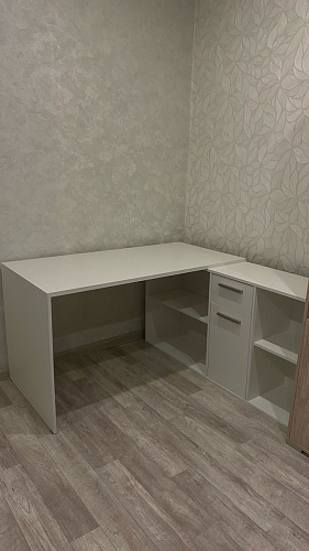 Письменный стол Лайт 03.245F белый гладкий 101 фото покупателя 101