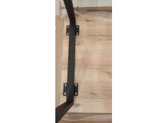 Деревянный стол Лота Лофт 120(160)х75 черный матовый / бетон светлый фото покупателя 463