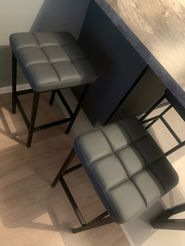 Барный стул Лофт линкольн белый / белый матовый фото покупателя 247