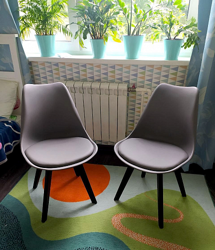 Деревянный стул Bonuss dark gray фото покупателя 159