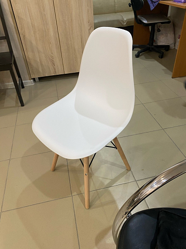 Пластиковый стул Eames PC-015 желтый фото покупателя 414