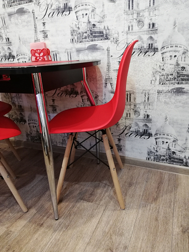 Пластиковый стул Eames PC-015 желтый фото покупателя 129