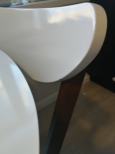 Стул Maxi/Макси белый / натуральный фото покупателя 33