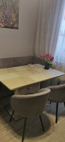 Стул на металлокаркасе Бэнбу velutto 20 / черный фото покупателя 6