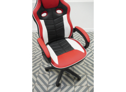 Компьютерное кресло Anis черное / красное / белое из шоурума 1