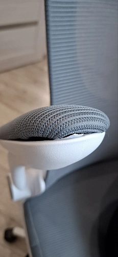 Компьютерное кресло Konfi light gray / blue / white фото покупателя 12