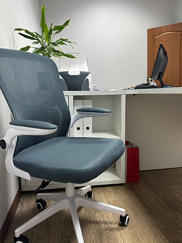 Компьютерное кресло Konfi dark gray / pink / white фото покупателя 105