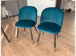 Стул на металлокаркасе Gabi 1 gray / black фото покупателя 35